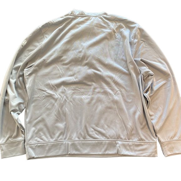 NEW New Era Philadelphia Eagles Combine Training Sweatshirt Hoodie XXL NFL Gray - Picture 2 of 2